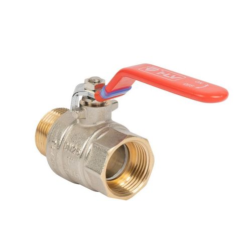 Кран шаровый НР-ВР 1" ручка HLV