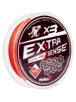 Шнур плетеный для рыбалки Helios Extrasense X4 PE Green 150m 1.0/15LB 0.17mm (HS-ES-X4-1/15LB)