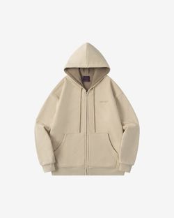 Худи Zip HTF песочный/графитовый