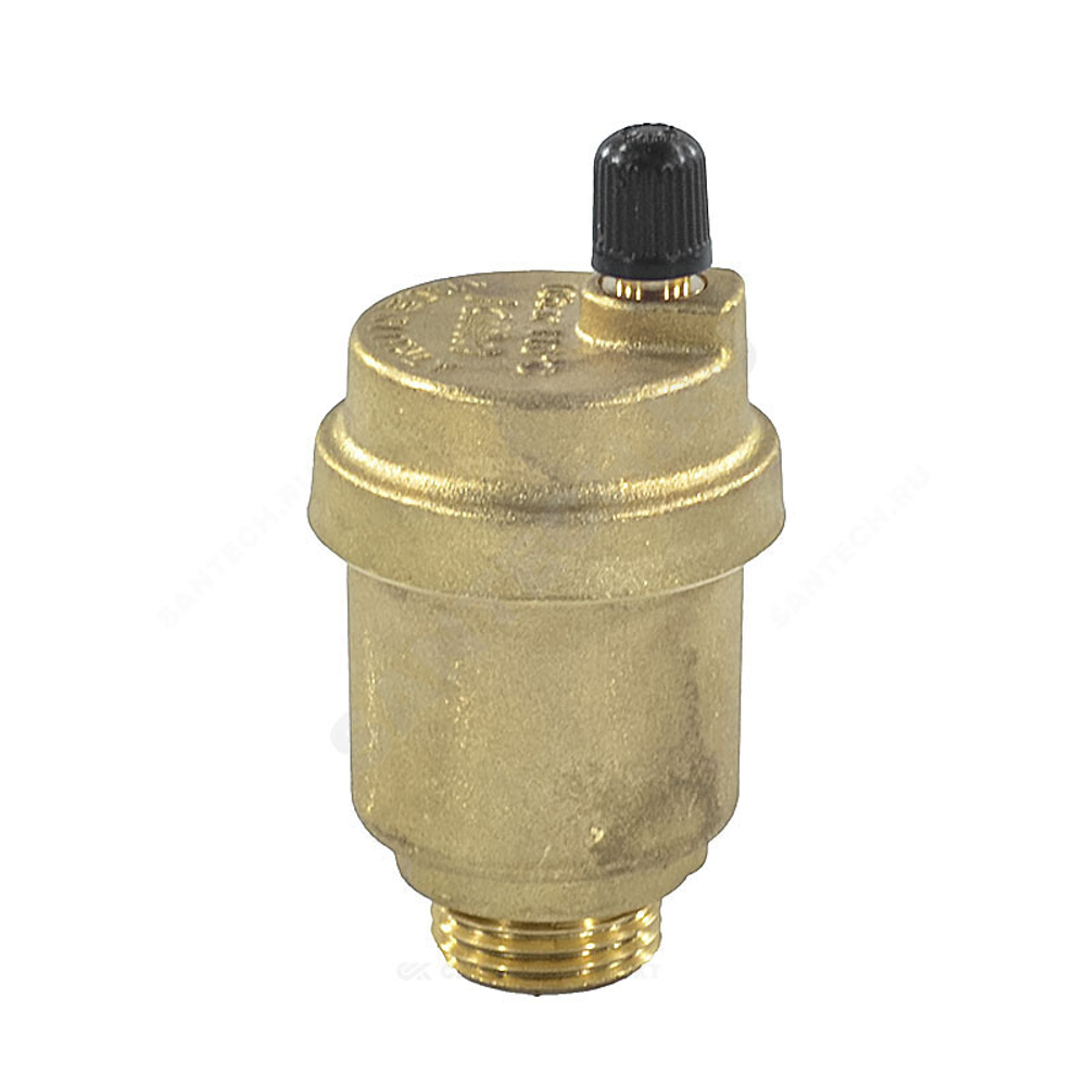 Воздухоотводчик автоматический латунь 700 Ду 15 Ру10 G1/2" НР Icma 82700AD05