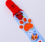 4733705 Держатель для пустышки «ТРЕНД. Пёсики», на ленте