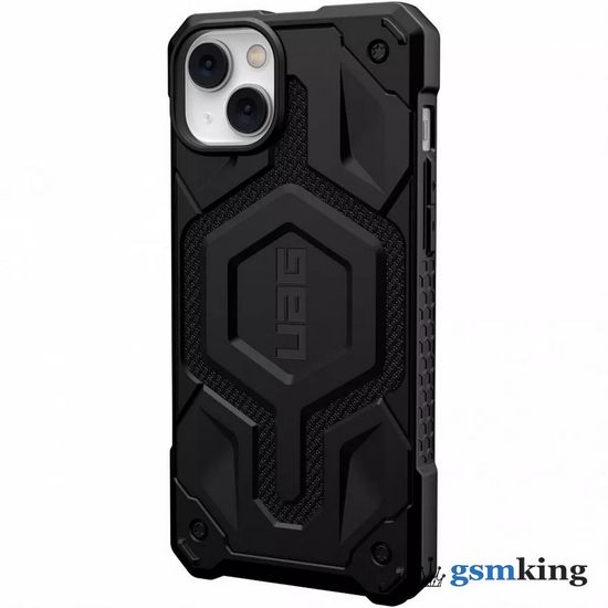 UAG Monarch Kevlar® Series Case with MagSafe for Apple iPhone 14 Plus Kevlar Black (Чёрный) 114029113940