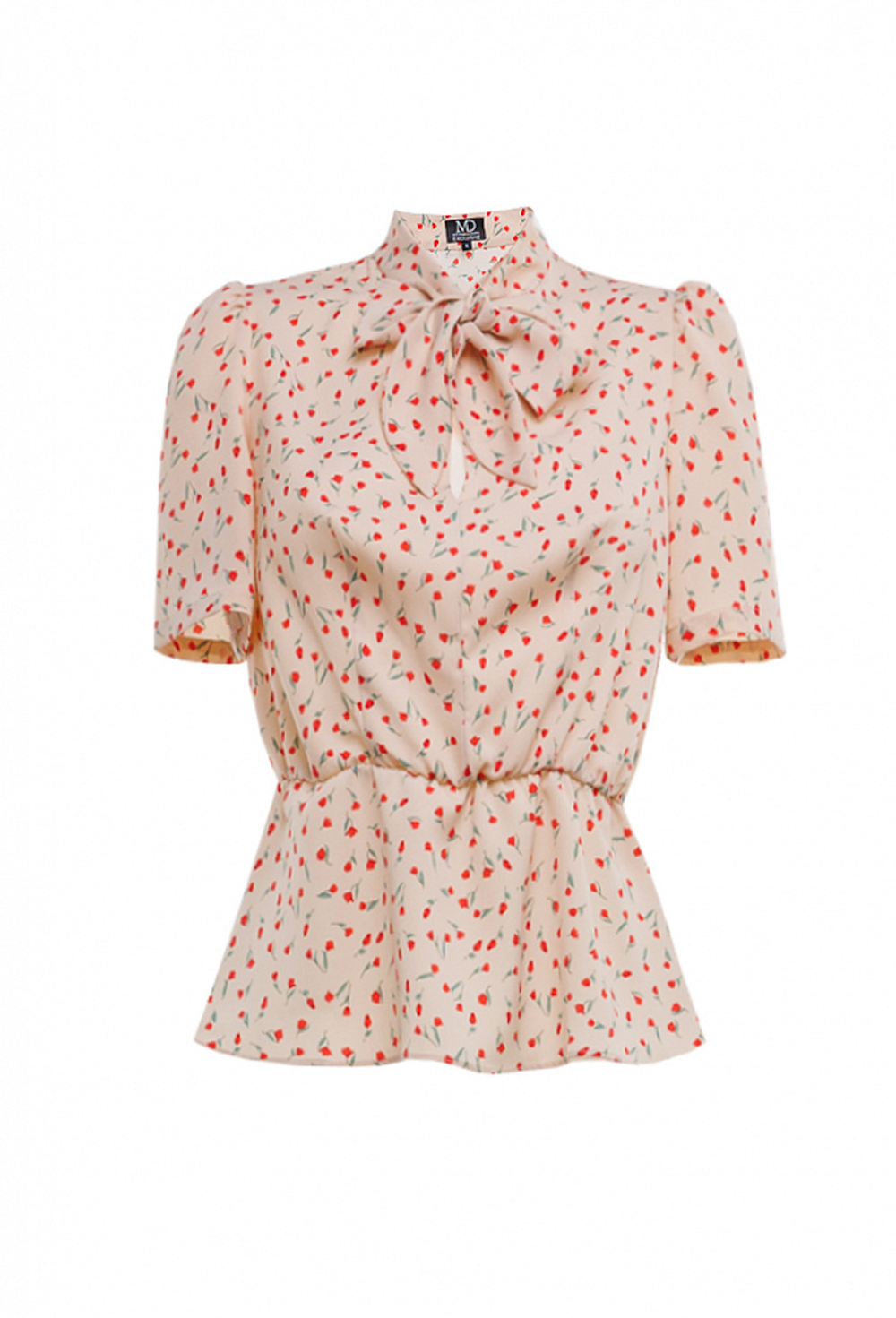 Блузка с коротким рукавом розовая 03-02-24 SS