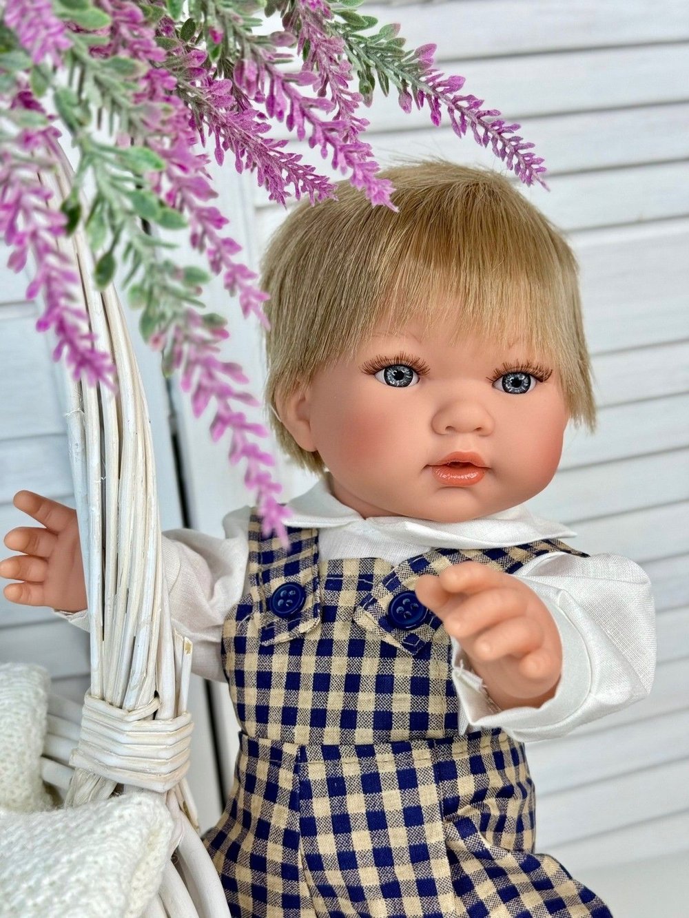 Кукла D Nenes виниловая 34см Lean (053760)