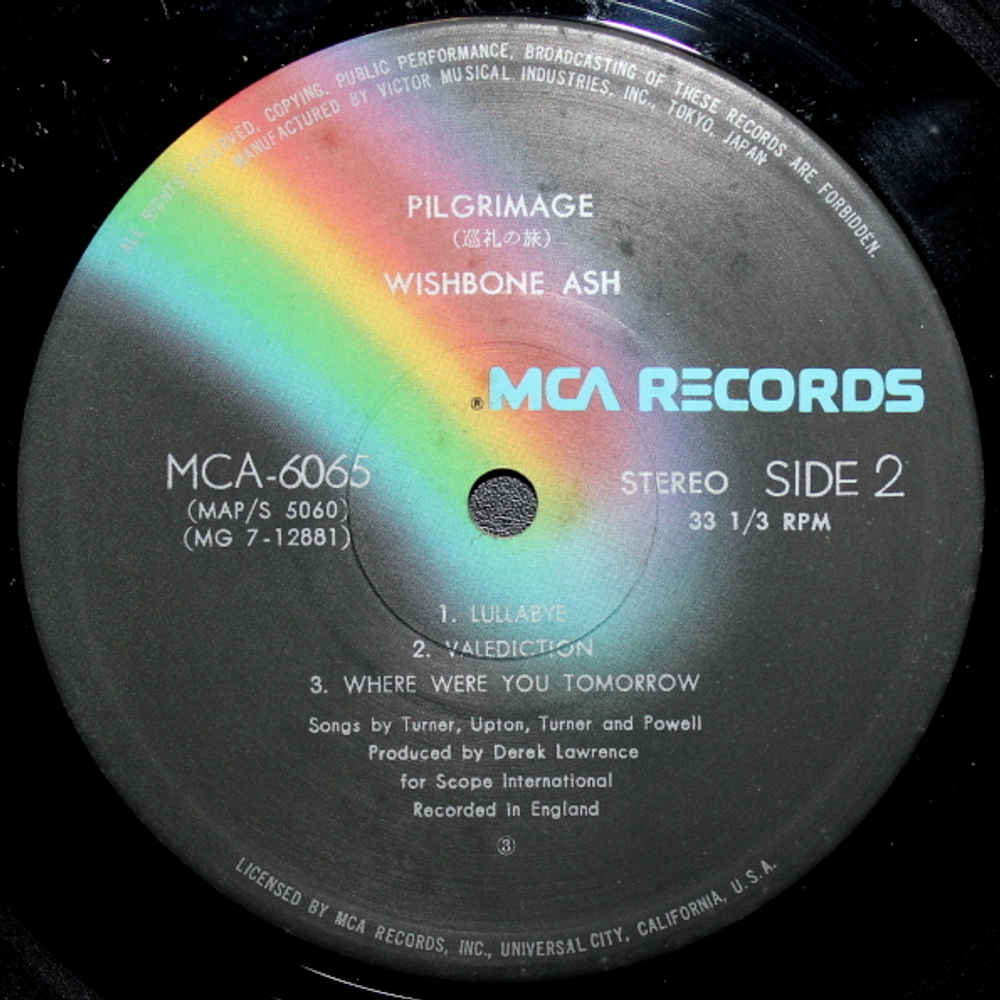 Wishbone Ash / Pilgrimage (LP)