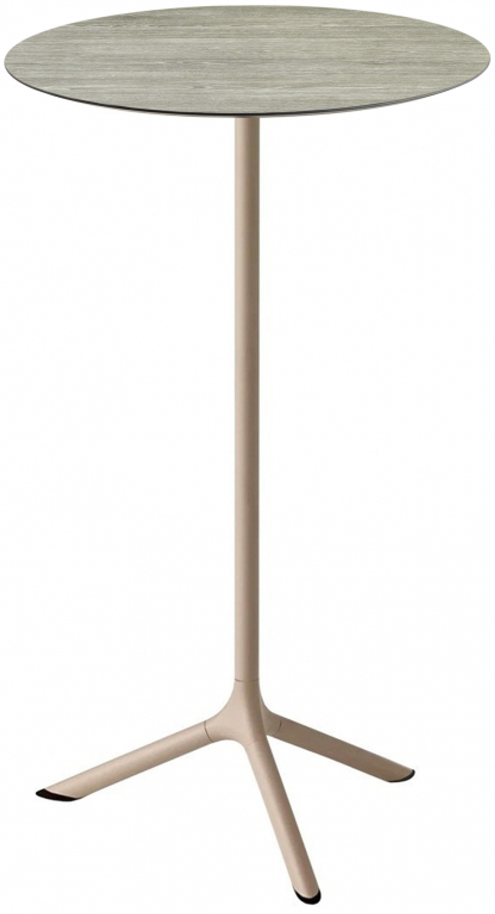 Стол ламинированный барный складной Scab Design Tripe Folding, тортора, состаренный серый дуб