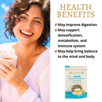 DelighTeas, Аюрведический чай, кориандр и фенхель, травяной чай для выведения токсинов, рассыпчатая смесь, без кофеина, 140 г (5 унций)