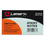 Бумага самокл. 76*127 голубая пастель SN1114-BL (Lamark)