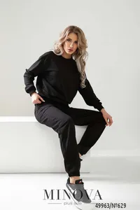 Костюм 629-черный Minova