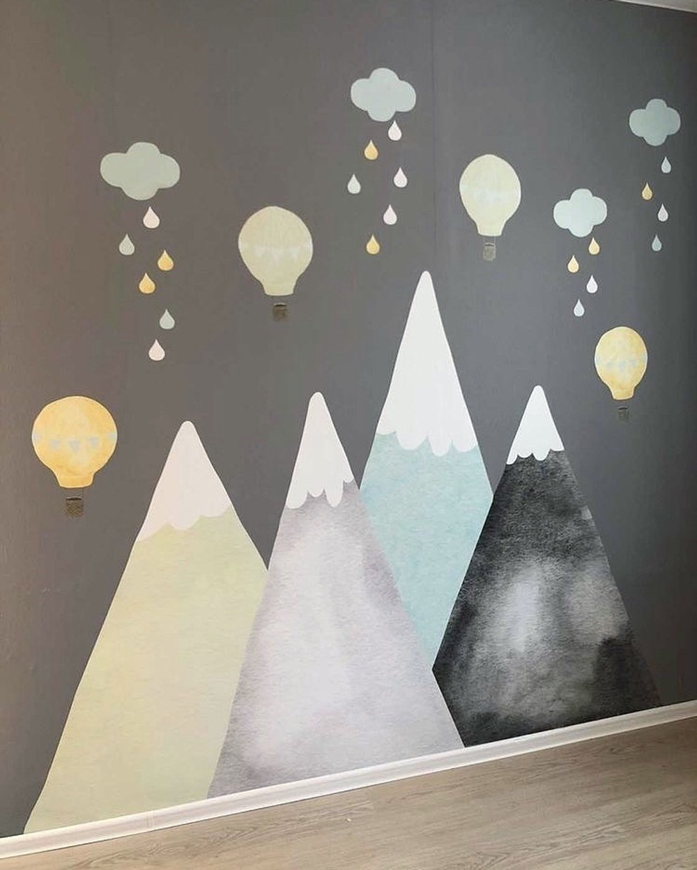 Наклейки ГОРЫ СЕТ 1