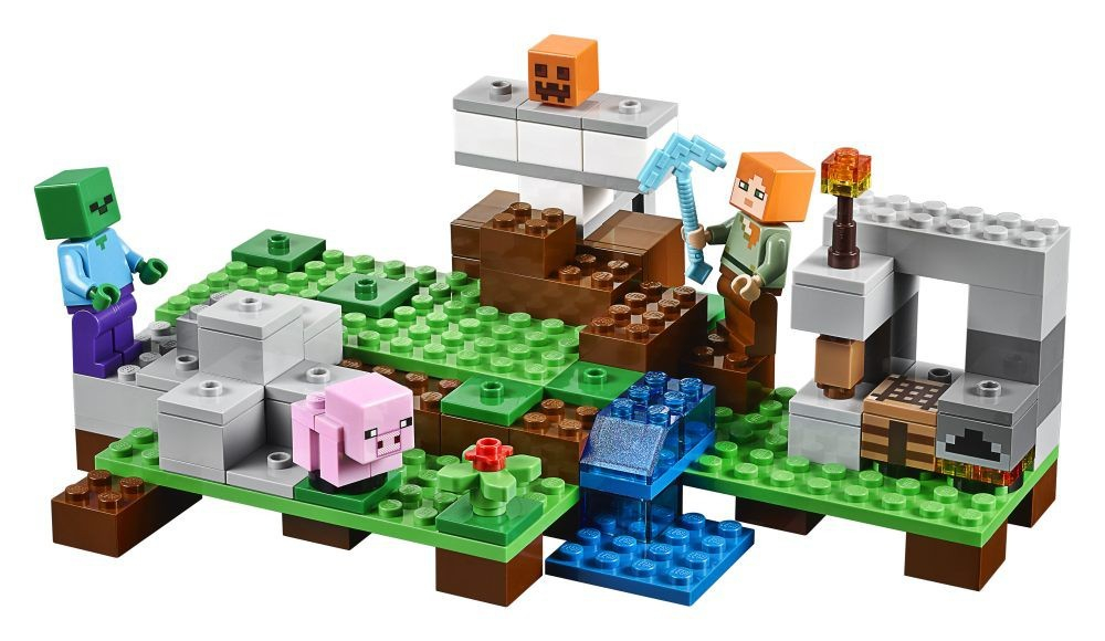 LEGO Minecraft: Железный голем 21123 — The Iron Golem — Лего Майнкрафт