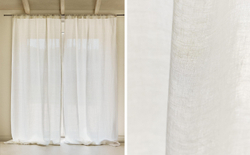 Штора Zara Home, 140х270 см, белый, 8396/032