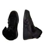 Кожаные кроссовки Giuseppe Zanotti - черный(RU20069)