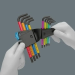 Набор Г-образных ключей 967/9 TX Multicolour HF 1 Wera 05024179001