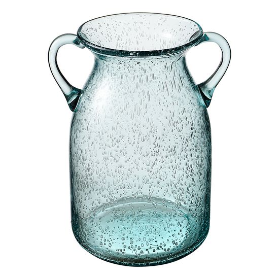 Ваза для цветов flowi, 25 см, голубая