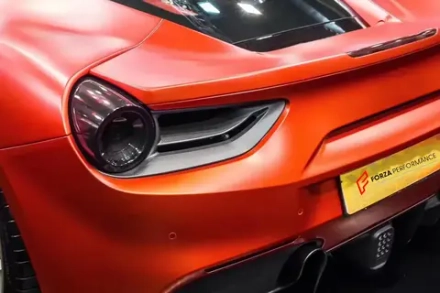 Карбоновые накладки на задние фонари на замену для Ferrari 488 GTB Spider 2015-2020 Феррари