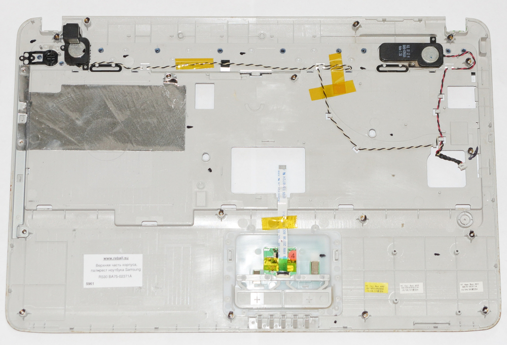 Верхняя часть корпуса, палмрест ноутбука Samsung R530 BA75-02371A