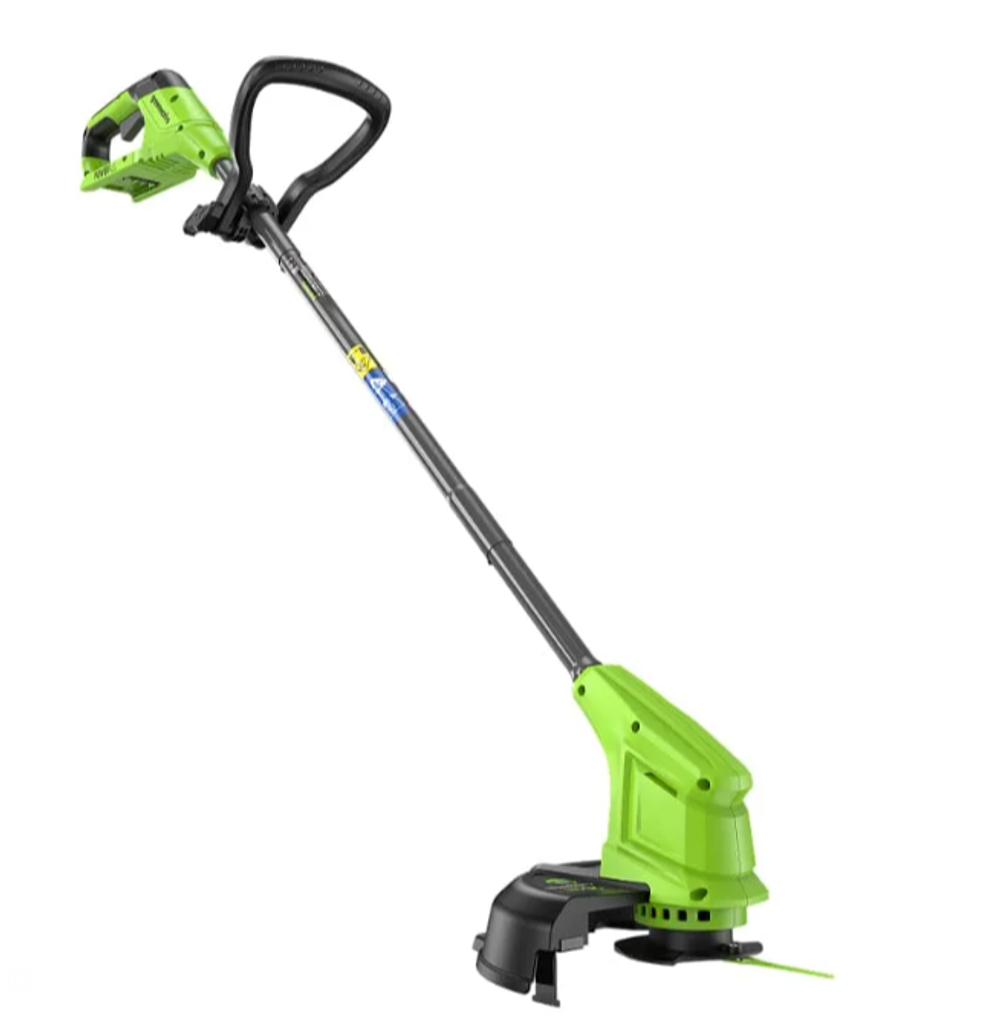 Триммер аккумуляторный Greenworks G24LT251, 24 V, 25 см, с 1хАКБ 2Ач и ЗУ, (2113307SA)