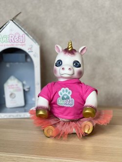 Игрушка мягконабивная 35см AniReal Единорожка (60105)