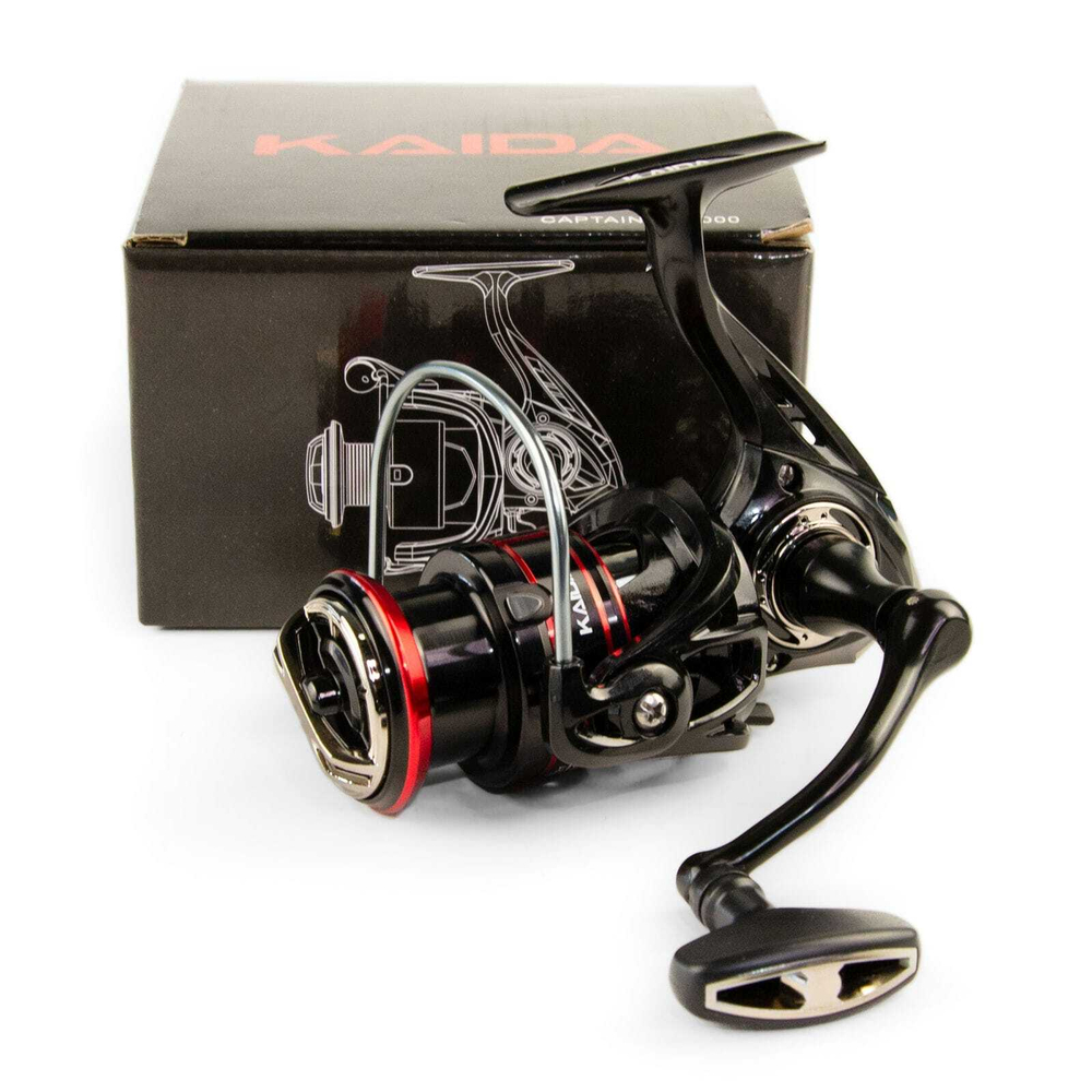 Катушка безынерционная Kaida Captain CA1000 (1000, 5+1BB, мет. шпуля)