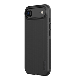 Противоударный чехол черного цвета от Nillkin для iPhone 17 Air, серия Super Frosted Shield Pro