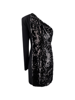 PINKO Платье с пайетками - черный