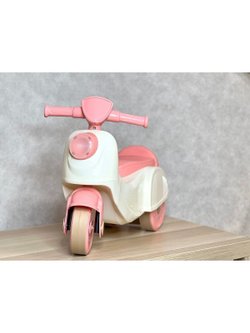 Беговел для малышей мотоцикл розовый (17886-1)