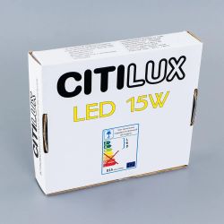 Citilux Омега CLD50K150 LED Встраиваемый светильник с диммером Белый