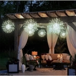 Гирлянда для дома БАХРОМА «Сфера» ш3м*в0,4/0,6м 500 ламп LED, 8 режимов, IP-40, Белый