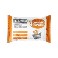 Пельмени "4 сочных порции" с говядиной и свининой 800 г, "Мороз"