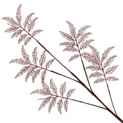 GAEM Изделие декоративное "Ветка", L20 W1 H94 см, 4в.