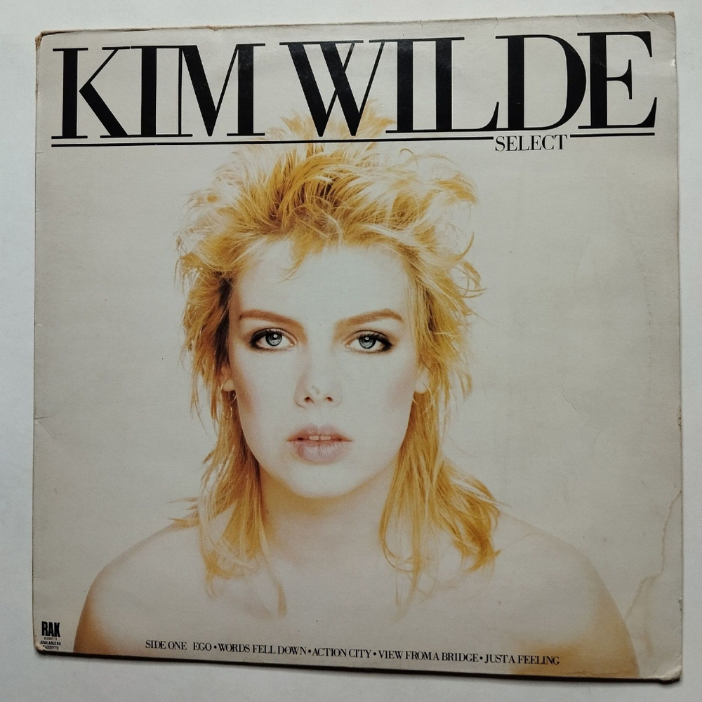 Винтажная виниловая пластинка LP Kim Wilde Select (Spain 1982)