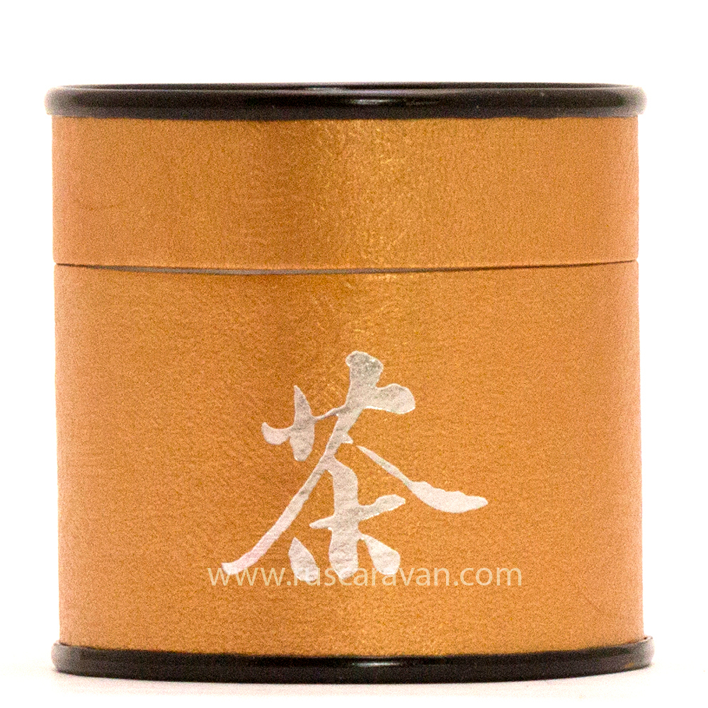 198001-02 Банка картон 65*65 (Бронза с иероглифом)