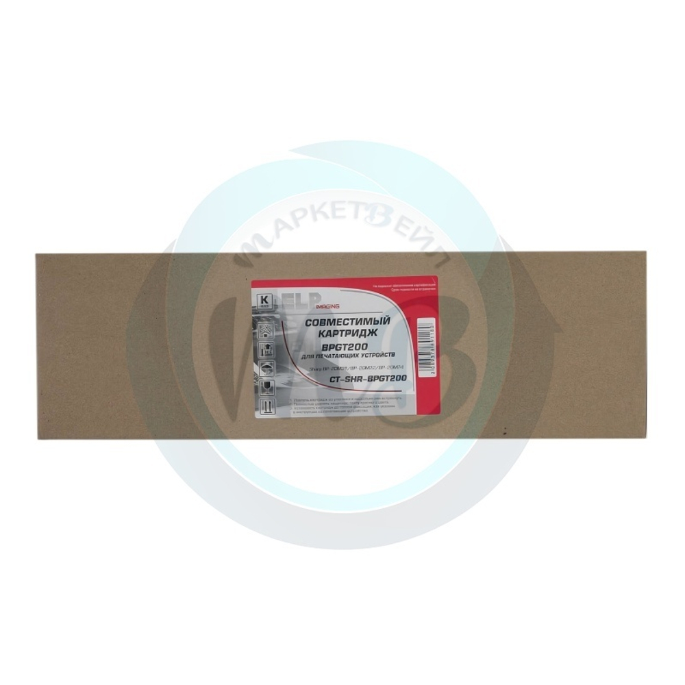 Тонер-картридж ELP, аналог Sharp BPGT200 для BP-20M31/BP-20M22/BP-20M24 (20K)