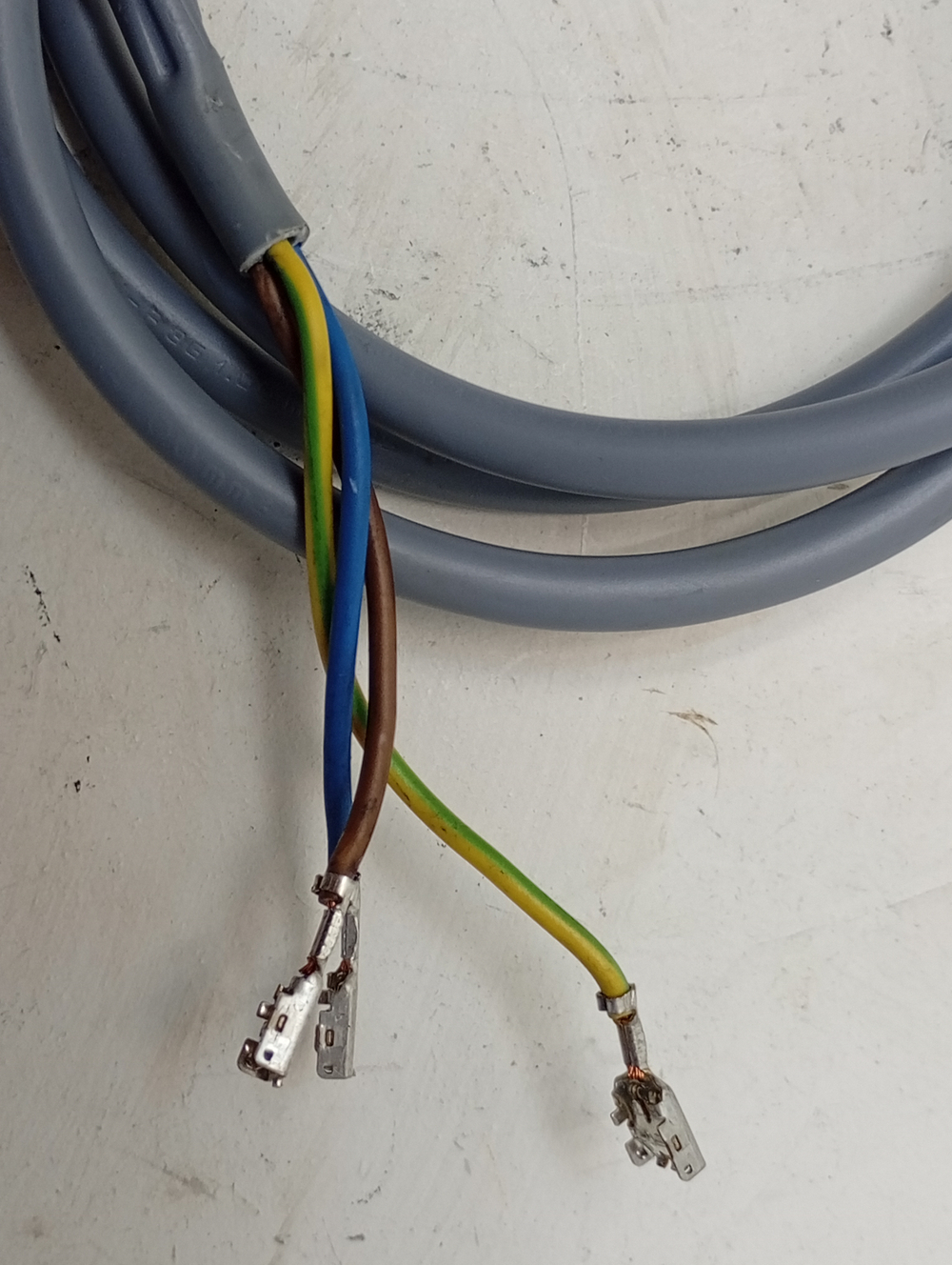 AWS71212 кт20 Сетевой шнур для стиральных машин Whirlpool 481932118136 б/у