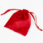 Мешочек плюшевый прямоугольный 100×120 мм для подвесок