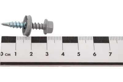 Саморез кровельный Daxmer 4,8х35 RAL 7004