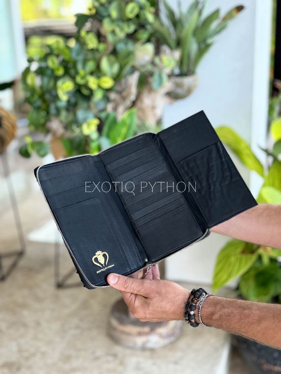 Портмоне органайзер из Драгон кожи питона WA-226