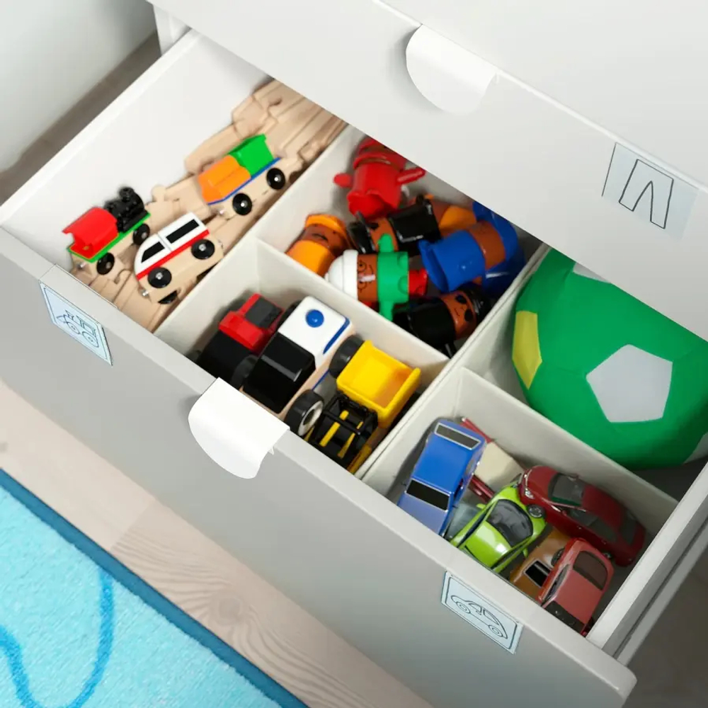 Шкаф - SMÅSTAD / SMАSTAD  IKEA /СМОСТАД  ИКЕА, 120x42x123 см, белый/серый