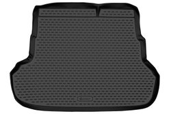 Коврик в багажник для KIA Rio (III, IIIp) 2011-2017, седан, 1 шт. (полиуретан) NLC.25.38.B10