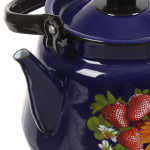 Чайник сталь, эмал, 3.5 л, с декором, Керчь, Бостон, индукц, 43515-133/6