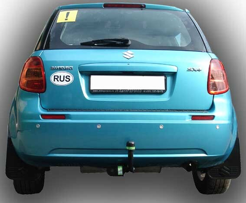 Фаркоп(прицепное) Лидер-Плюс для SUZUKI SX 4 (EY) (2WD, 4WD) 2006 - 2013(паспорт и сертификат в комплекте)(без электрики)S404-A