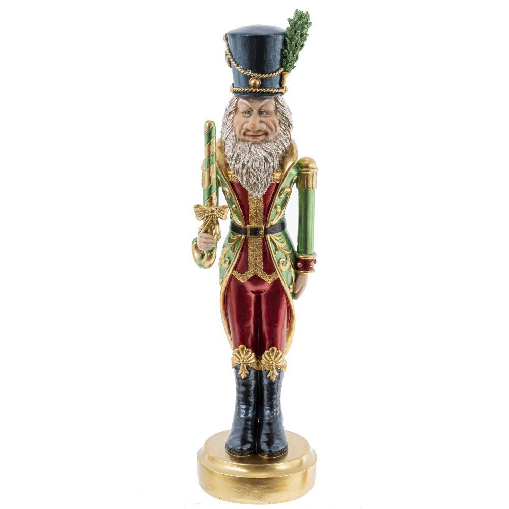 GAEM Фигурка декоративная "Солдатик-эльф", L10 W10 H39 см