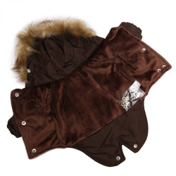 Lion Winter Зимняя куртка для собак парка LP066