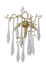 Настенный светильник Crystal Lux REINA AP3 GOLD PEARL