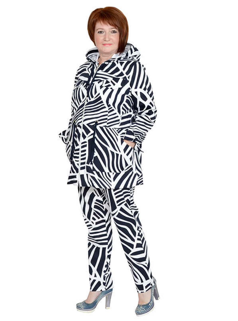 Джинсовый жакет Zebra