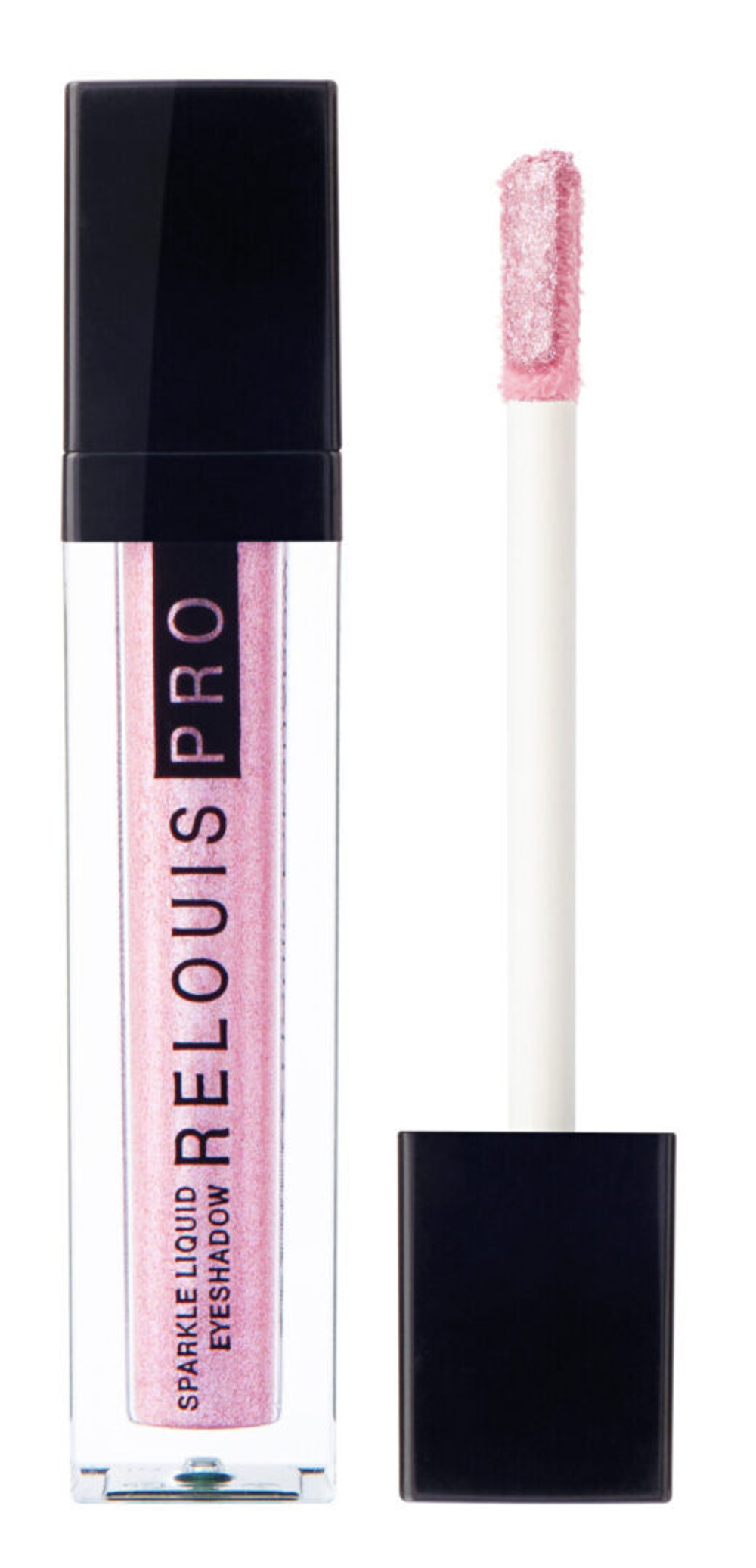 Тени для век жидкие сияющие тон 31 Pink Party «Relouis PRO Sparkle Liquid» 5 мл