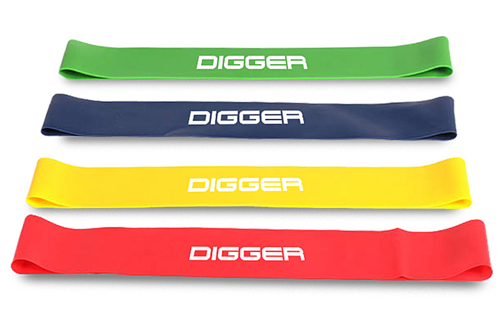 Набор ленточных эспандеров, 4шт Hasttings Digger HD31B1