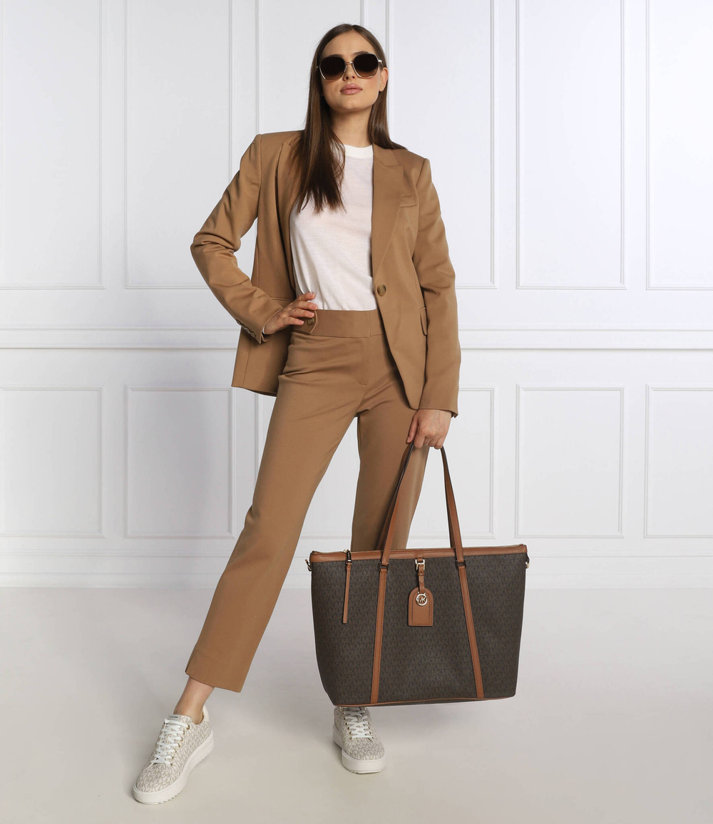 Хлопковый свитер merino button Michael Kors - белый(MU260EF4VR)