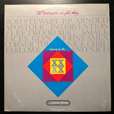 Сборник The Immediate Singles Story/20 X 10 - A Compleat Collection 2LP (США 1985г.)